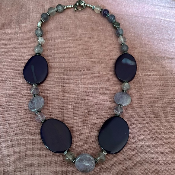 New Unique purple enlightenment necklace NWOT - Picture 2 of 3